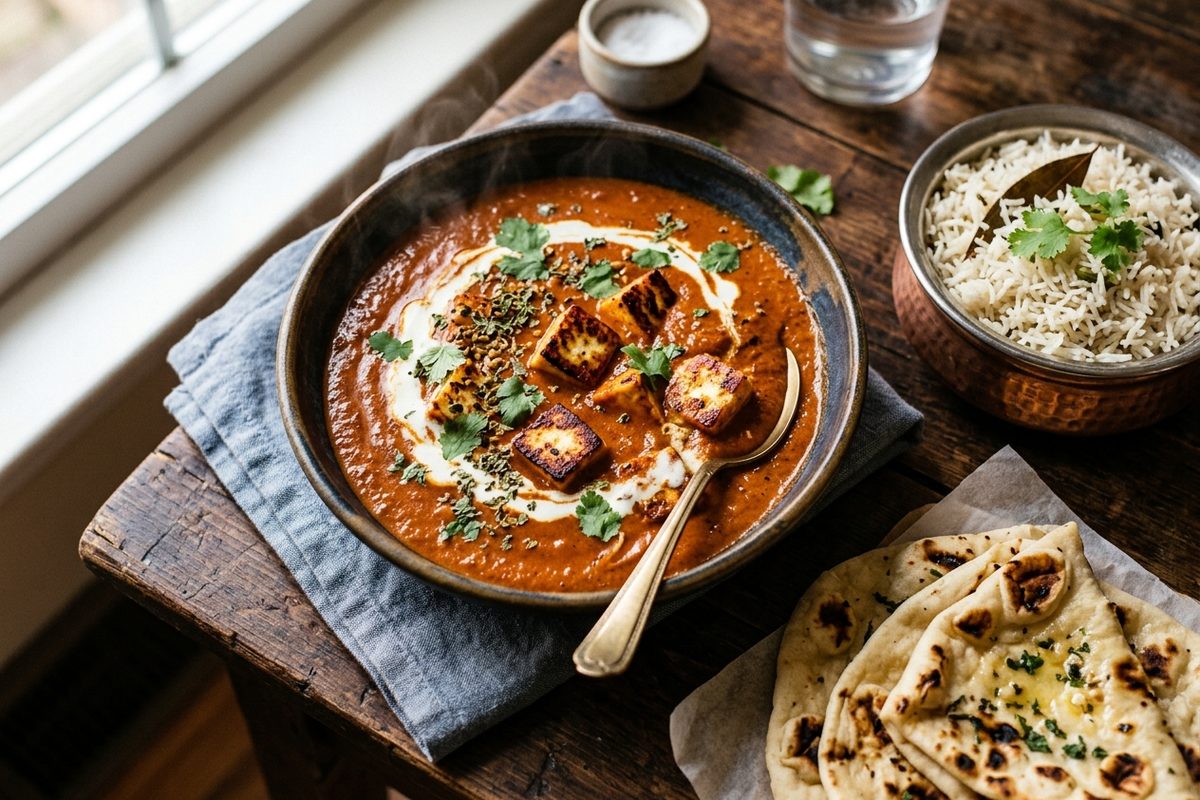 Butter Paneer (Paneer Makhani) — finished dish