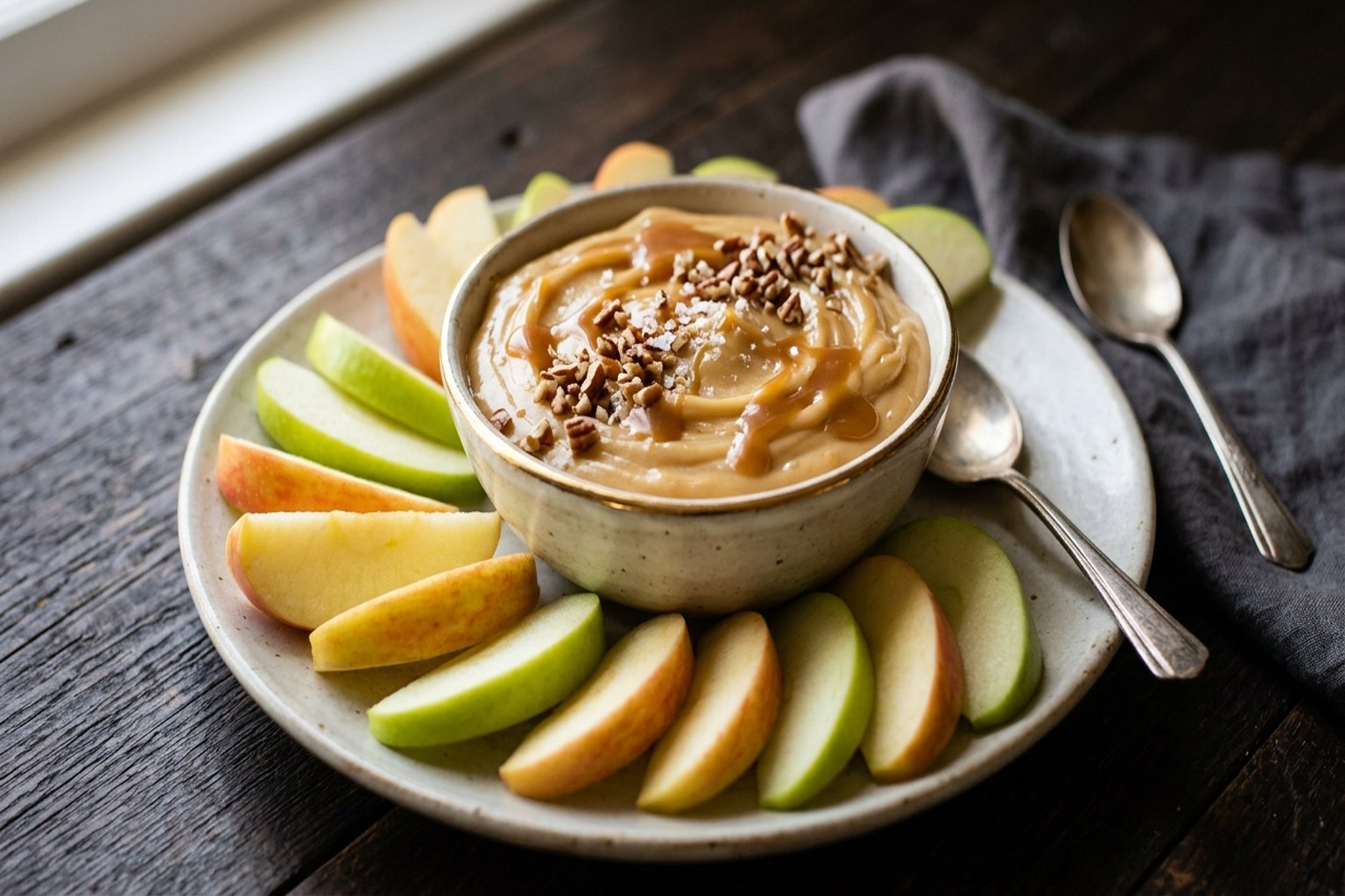 Caramel Apple Dip — finished dish
