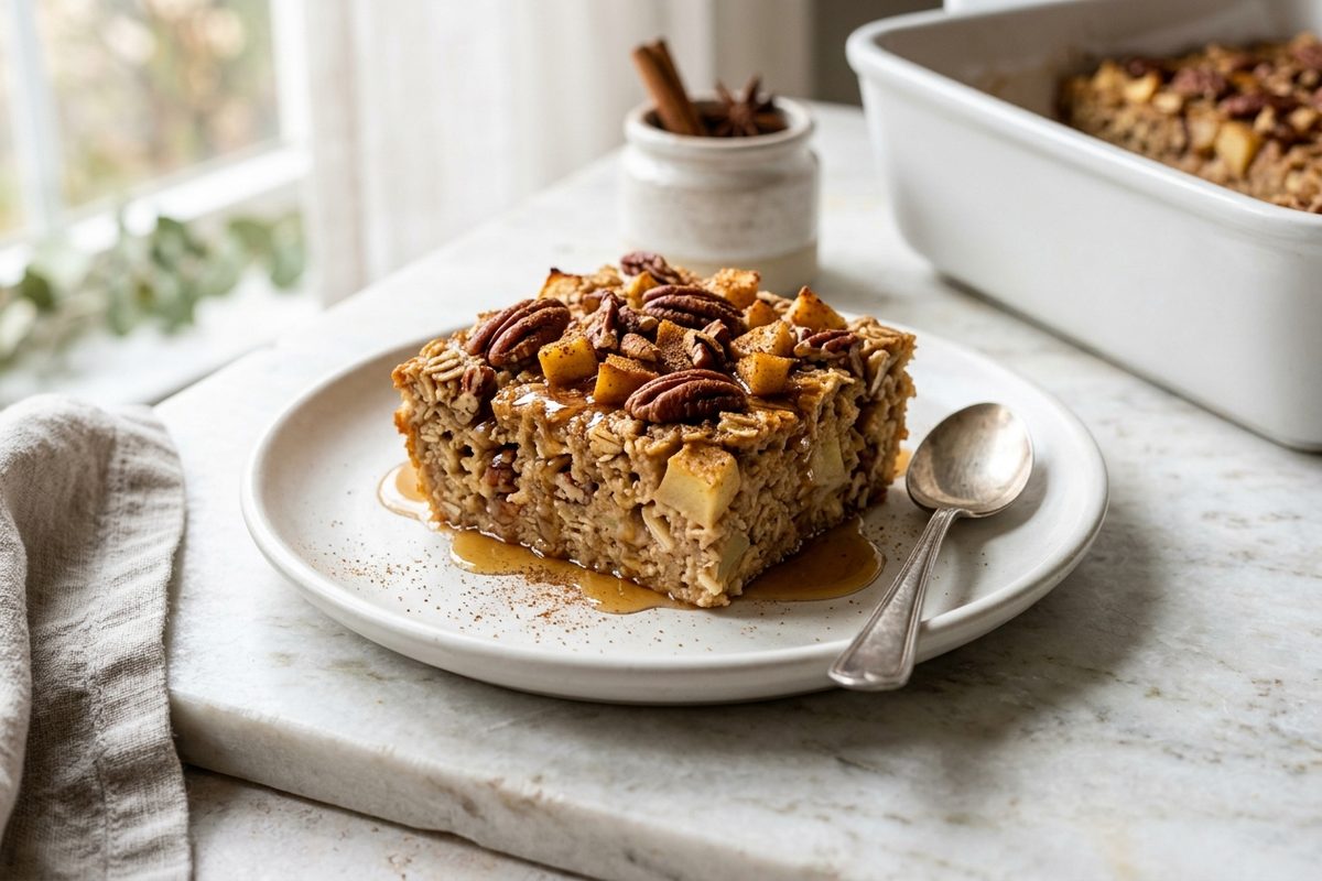 Chai-Spiced Baked Oatmeal