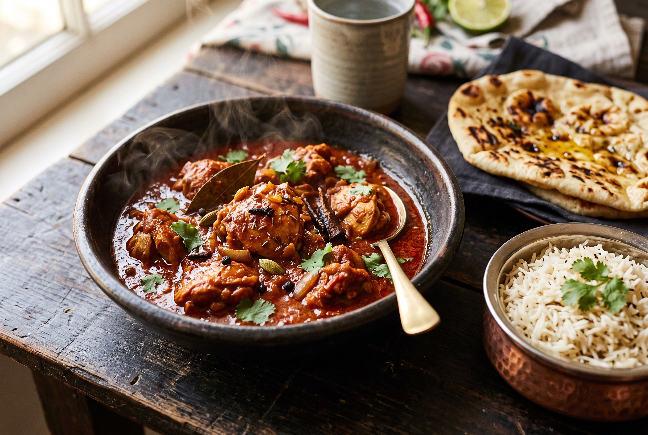 Chicken Vindaloo — finished dish