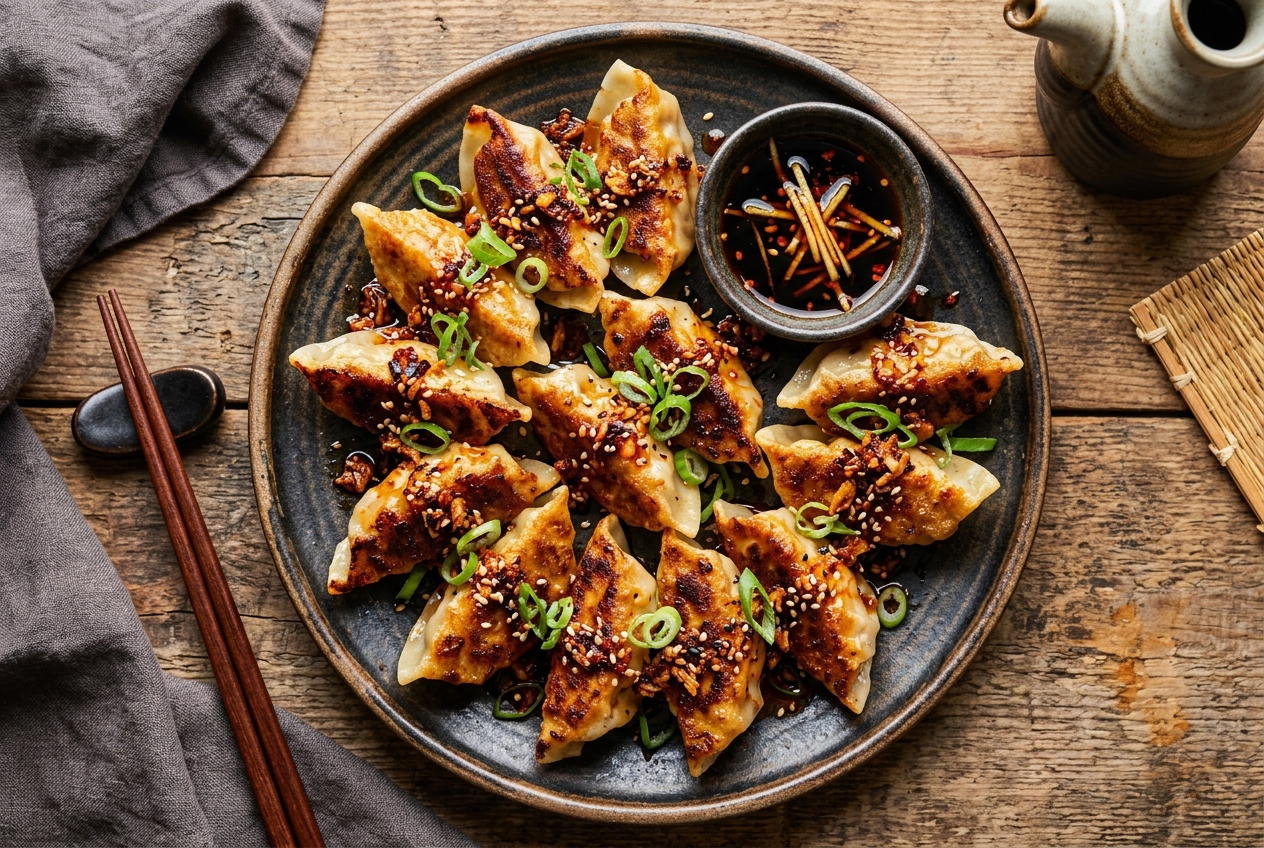 Chili-Crisp Dumplings