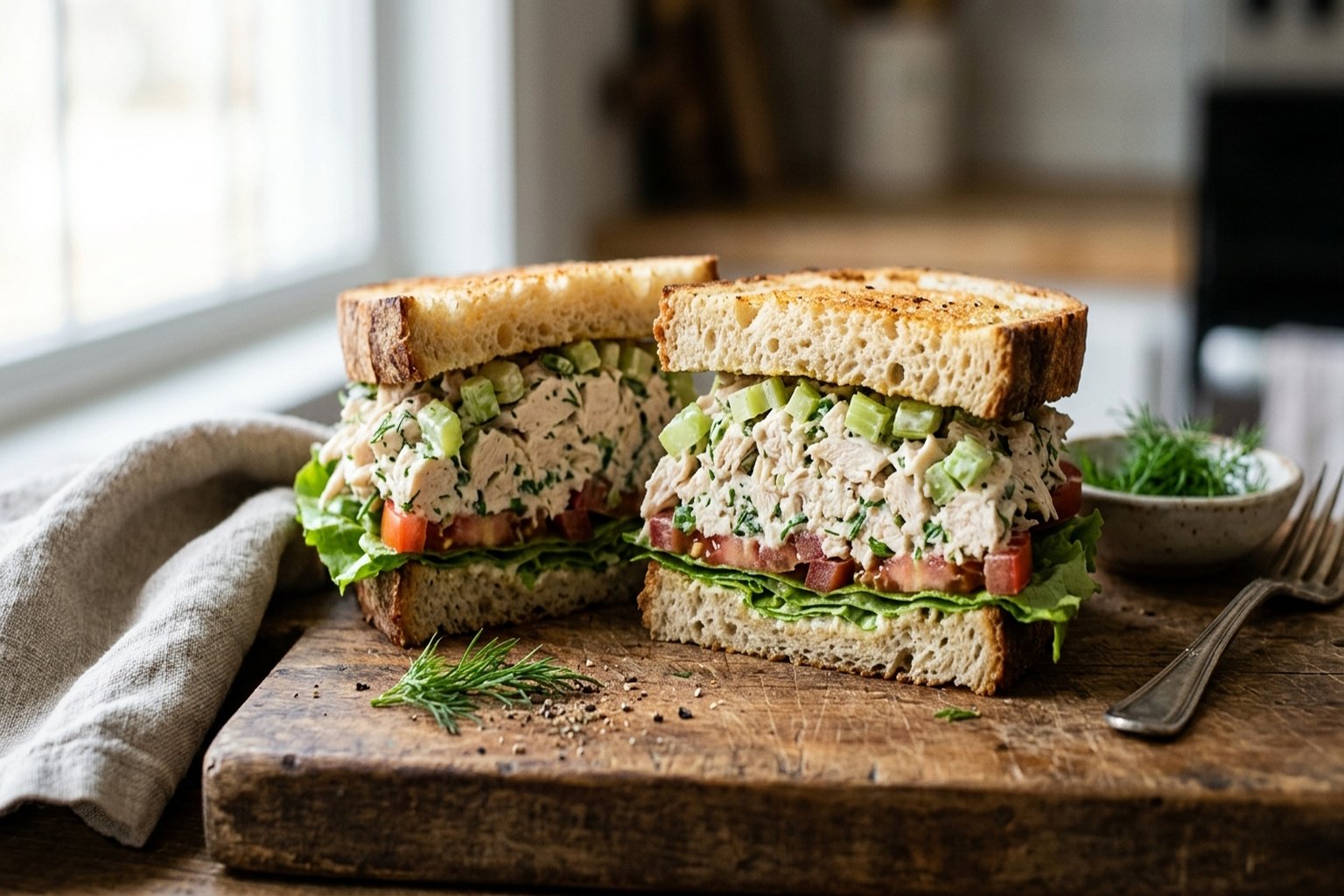 Classic Chicken Salad — finished dish
