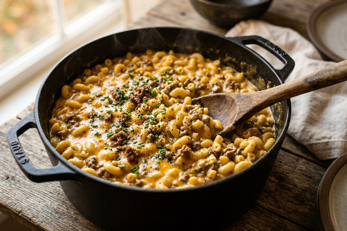 Dirty Mac and Cheese — finished dish