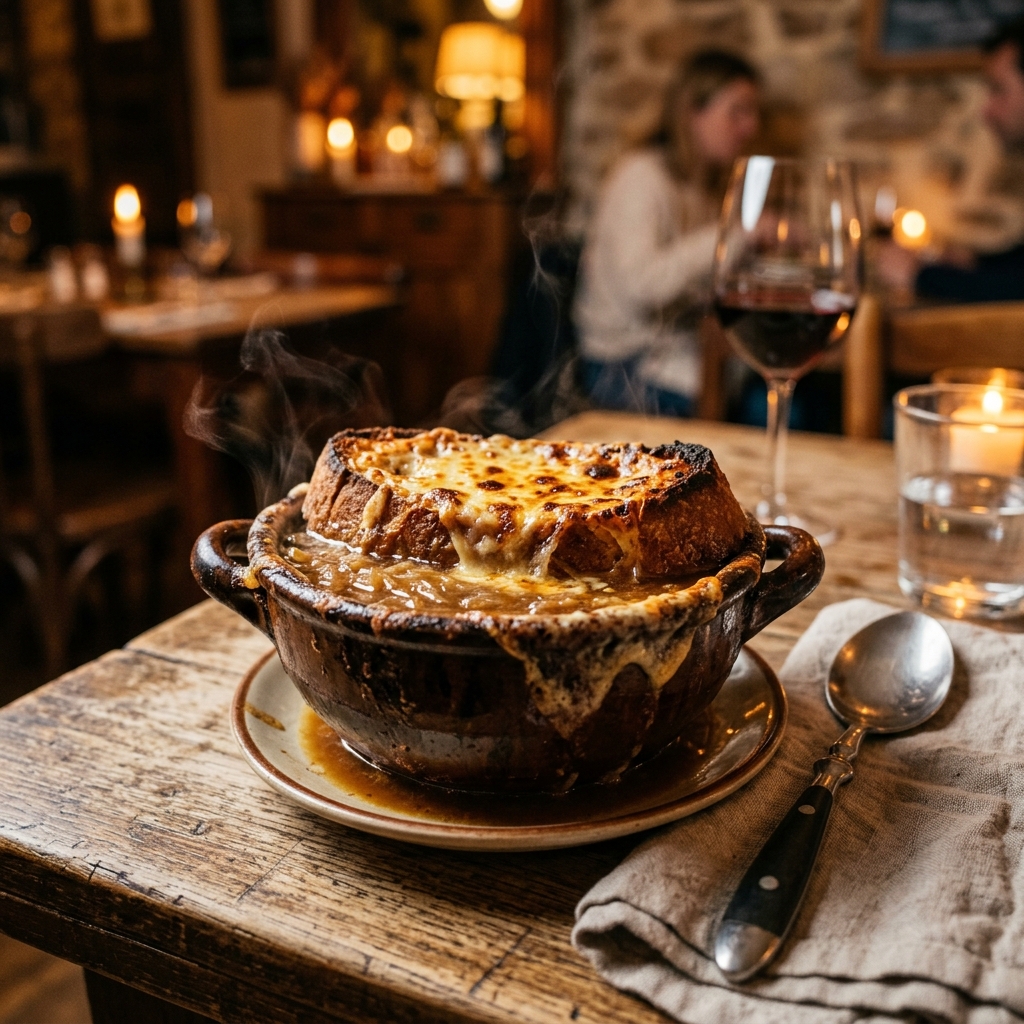 French Onion Soup — finished dish