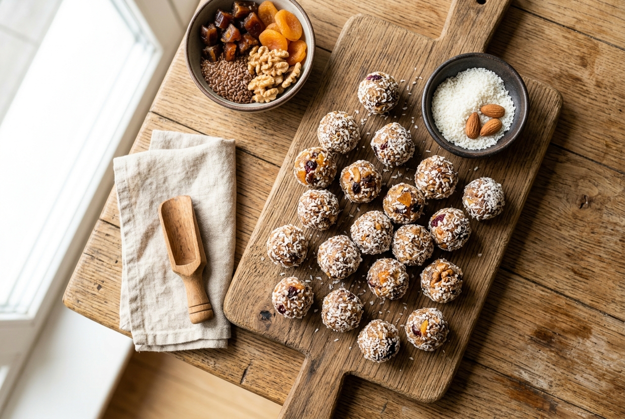 Fruit and Nut Energy Bites