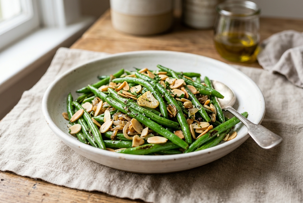 Garlic Green Beans
