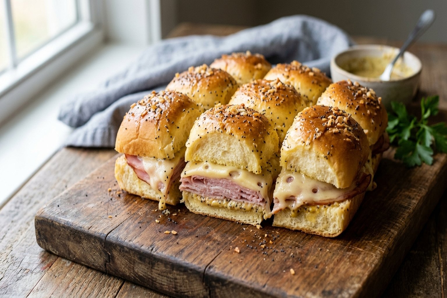 Ham and Cheese Sliders