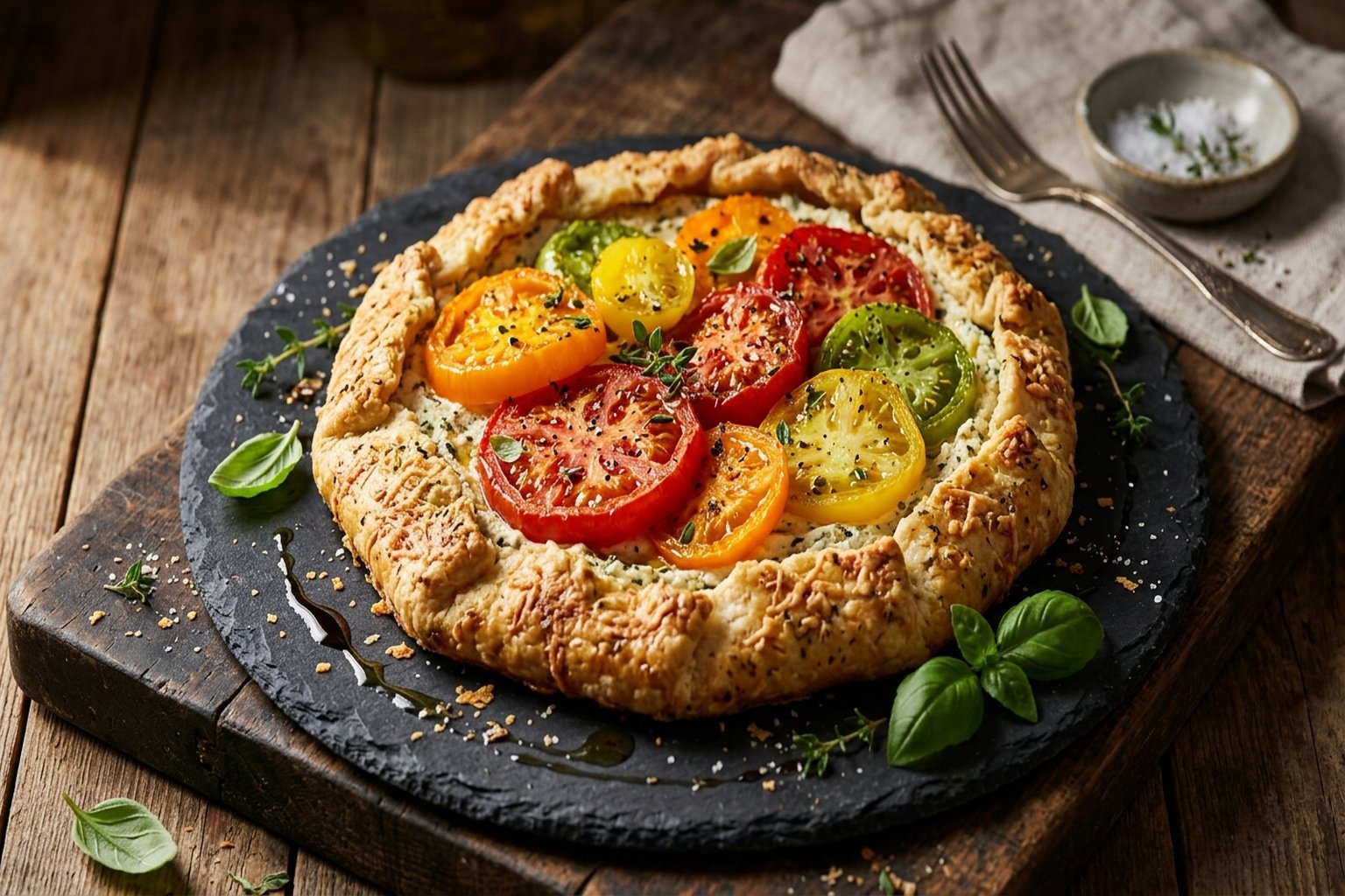 Heirloom Tomato Galette