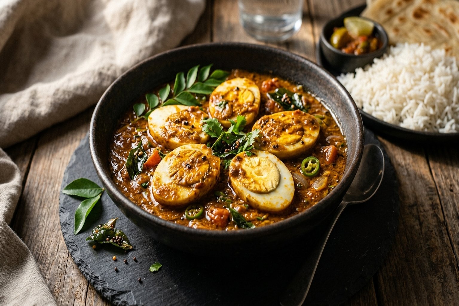 Kerala Egg Curry (Mutta Curry)