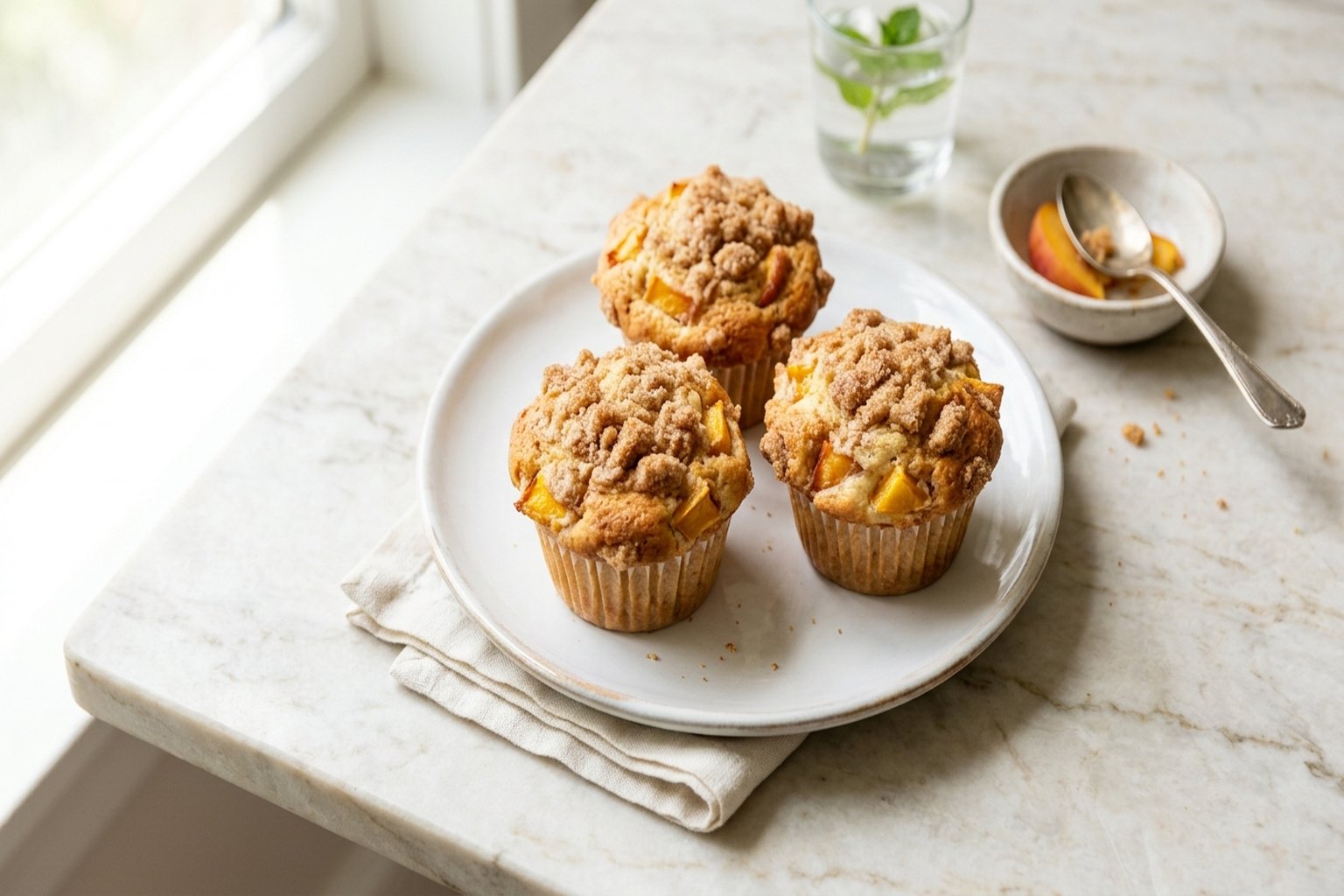 Peach Muffins