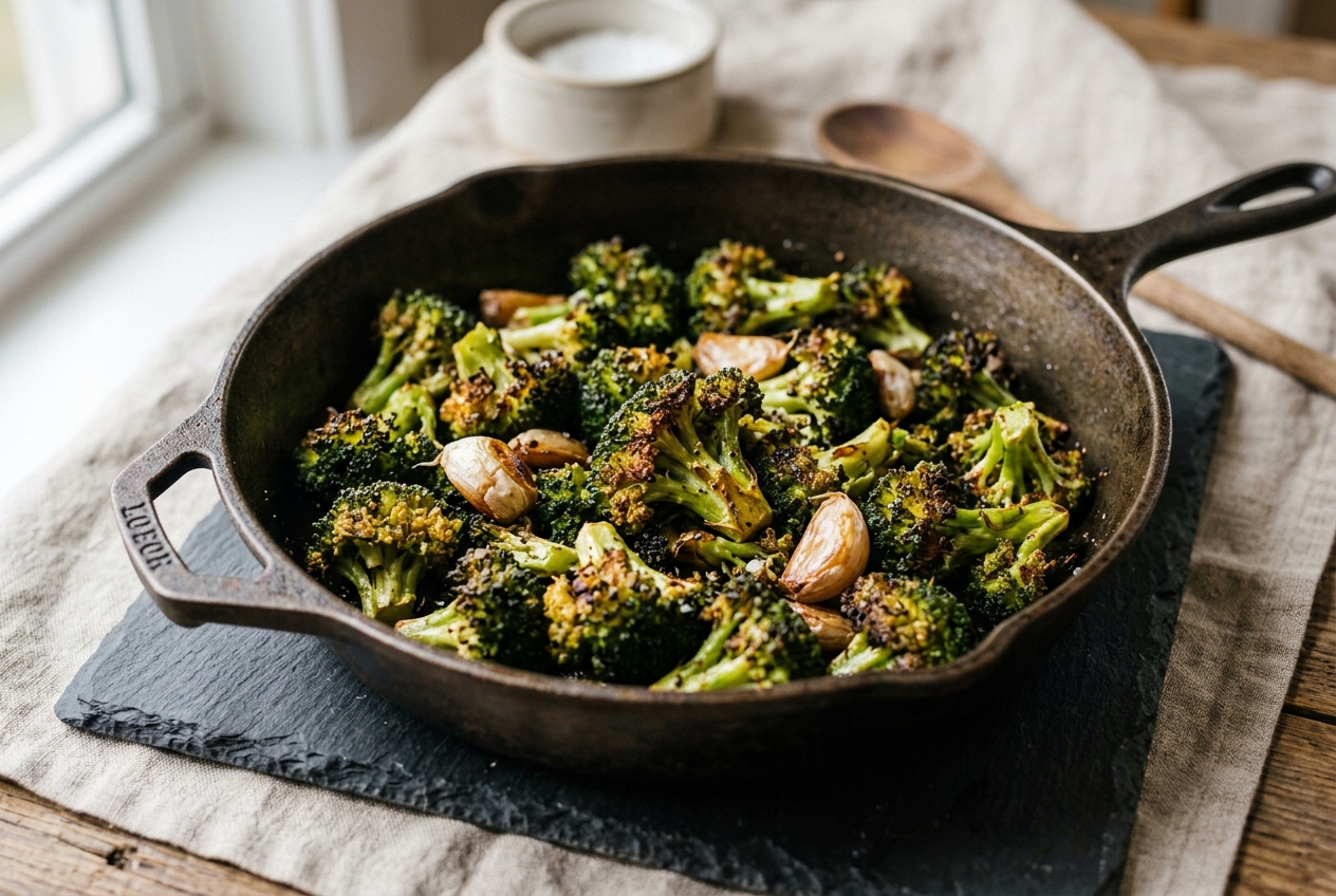 Simple Roasted Broccoli