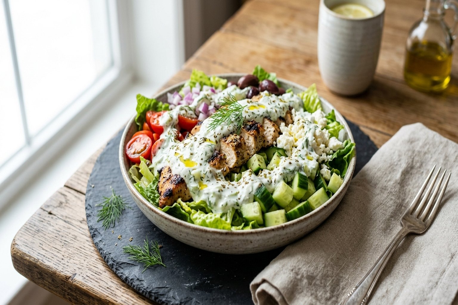 Tzatziki Chicken Salad